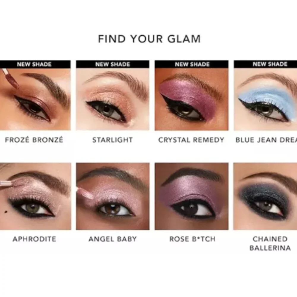 HAUS LABS by Lady Gaga GLAM‎ ATTACK Liquid Shimmer Powder Eyeshadow FROZE BRONZE